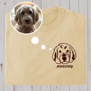 Custom Embroidered Pet Sweatshirt: Personalized Dog or Cat Crewneck