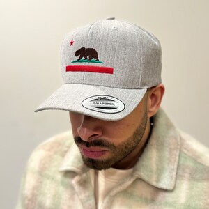 California Republic Hat, Unisex | California Flag Hat | Stylish CA Hat Perfect for Any Season