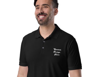 Custom Embroidered Polo Shirt | Moisture Wicking Polo | Small Business Shirt | Performance Polo Shirt | Sport Tek Polo | Your Logo Shirt