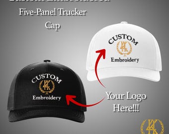 Gorra de camionero bordada a medida / Gorra snapback personalizada para equipos
