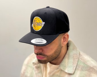 Kobe Bryant Tribute Edition - Black, Purple, Yellow Los Angeles Lakers Snapback Hats
