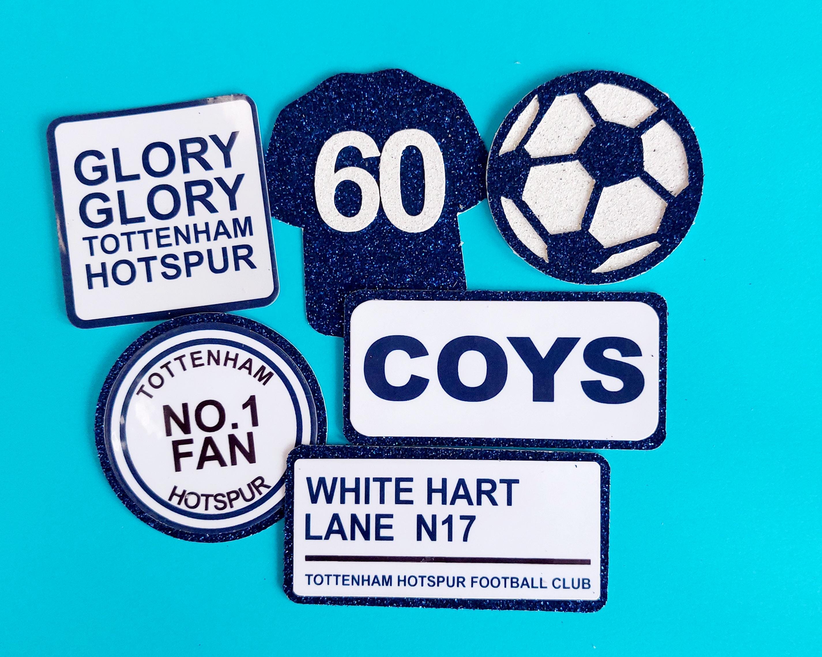 Tottenham Hotspur Personalised Football Shirt 40th Birthday Card