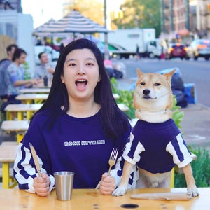 Roaming Matching Dog and Human Sweatshirt | Matching Dog and Owner | Designer Brand | Dog Owner Gift | Dog Clothing | Twinning with Dog