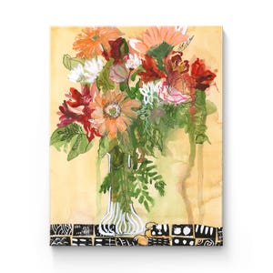 Cartes de voeux florales - Cartes vierges polyvalentes - Aquarelles