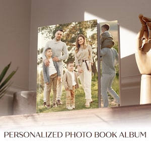 Large Photo Album Books Personalized,40/60/80page Self-adhesive DIY  Scrapbook Black,family Photo Album Wedding Guestbook,scrapbook Supplies 