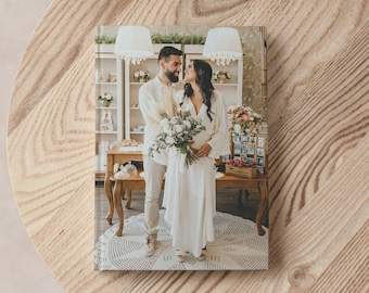 Album fotografico personalizzato, album fotografico di coppia, regalo di San Valentino, regalo personale per lui e per lei per anniversario, album fotografico di compleanno