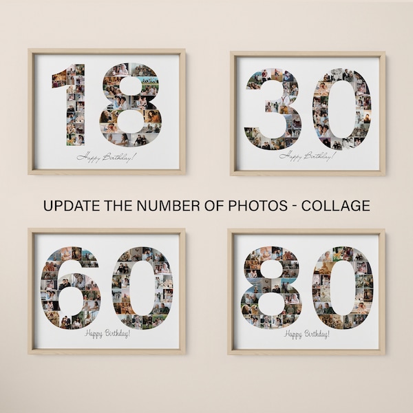 Update the number of photos - Collage