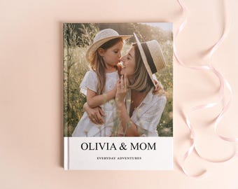 Personalized Photo Album, Gift For Mom From Husband, Mother's Day Gift From Daughter Or Son, Photo Album For Mom, Custom Photo Gift For Mom
