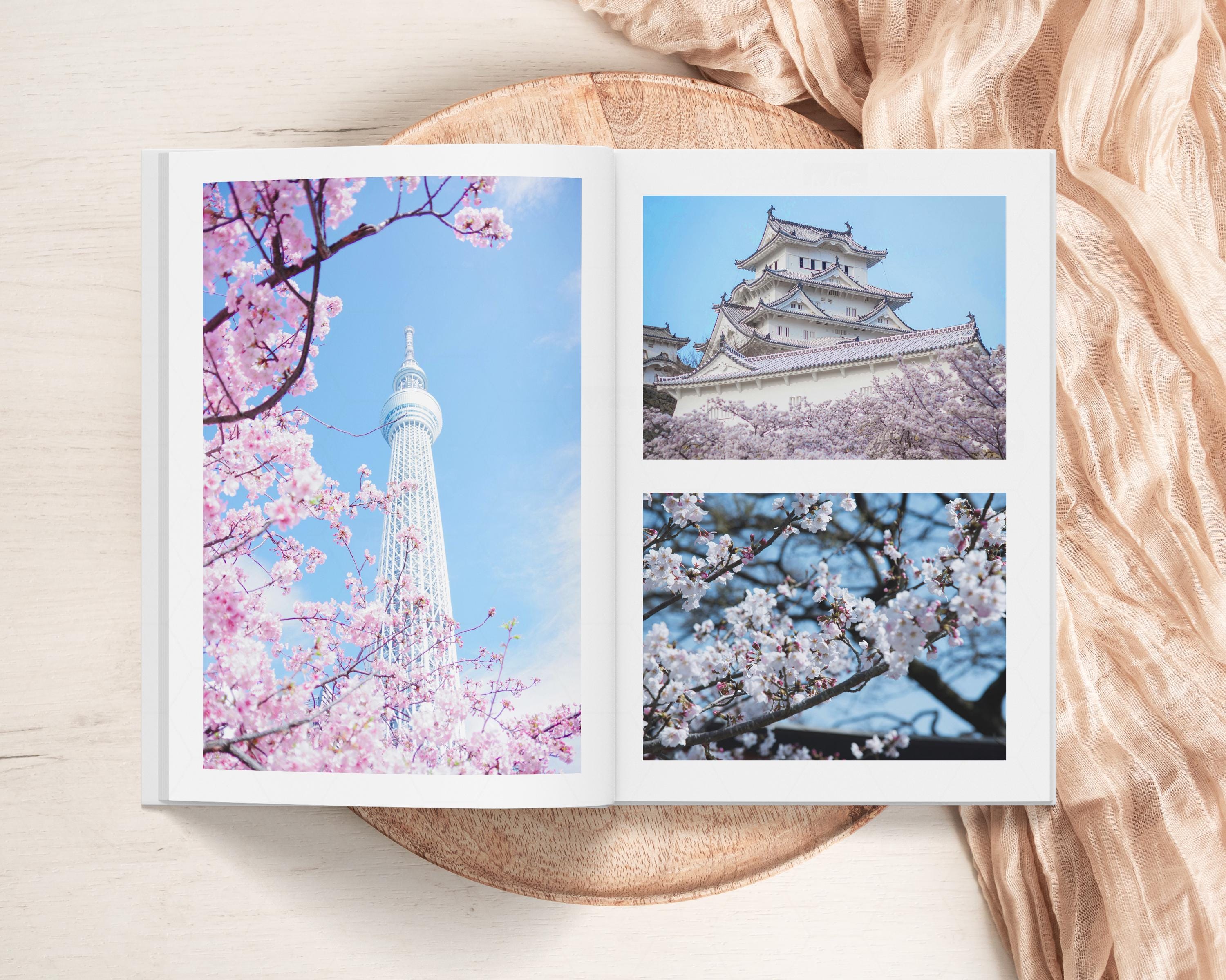 Japan Photo Album Printed - Personalized Travel Photo Album