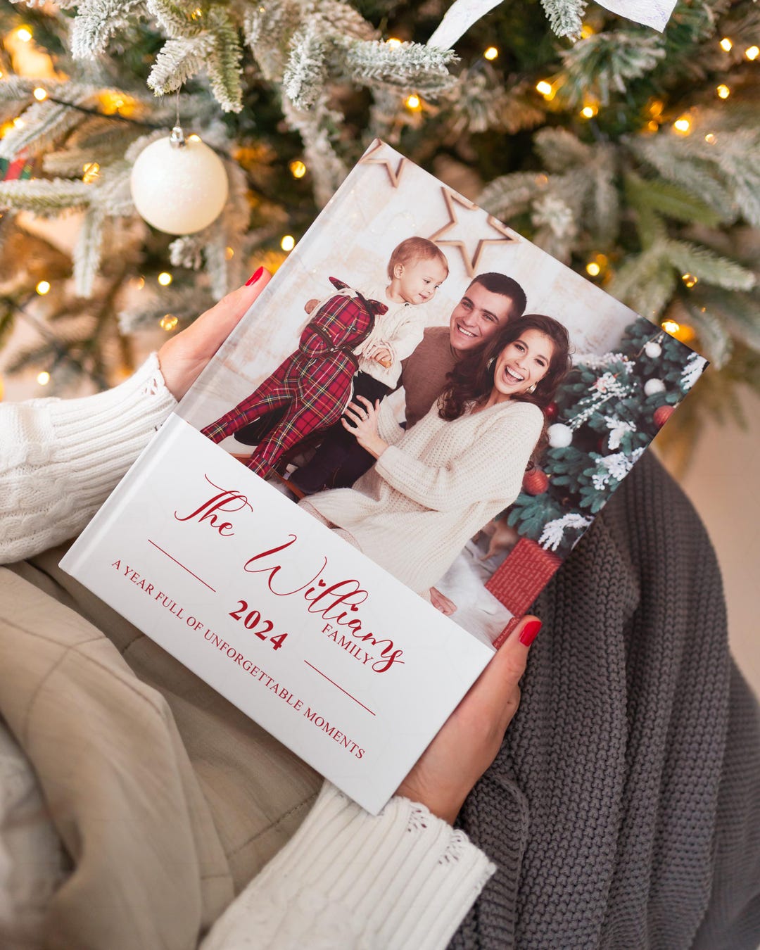 Christmas Photo Album, Custom Photo Album, Family Photo Album Book — free download
