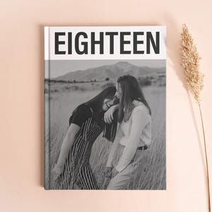 18th Birthday Gift for Girls or Boys, Personalized Photo Album Book, Gift for Best Friends, Birthday Photo Album, Memories Photo Album Gift