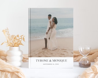 Custom Wedding Photo Album Printed, Personalized Engagement Photo Album, Photo Album for Wedding Gift, Printed Photo Album for Wedding