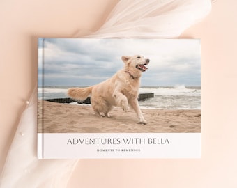 Álbum de fotos personalizado para perros: un recuerdo para amantes de los perros