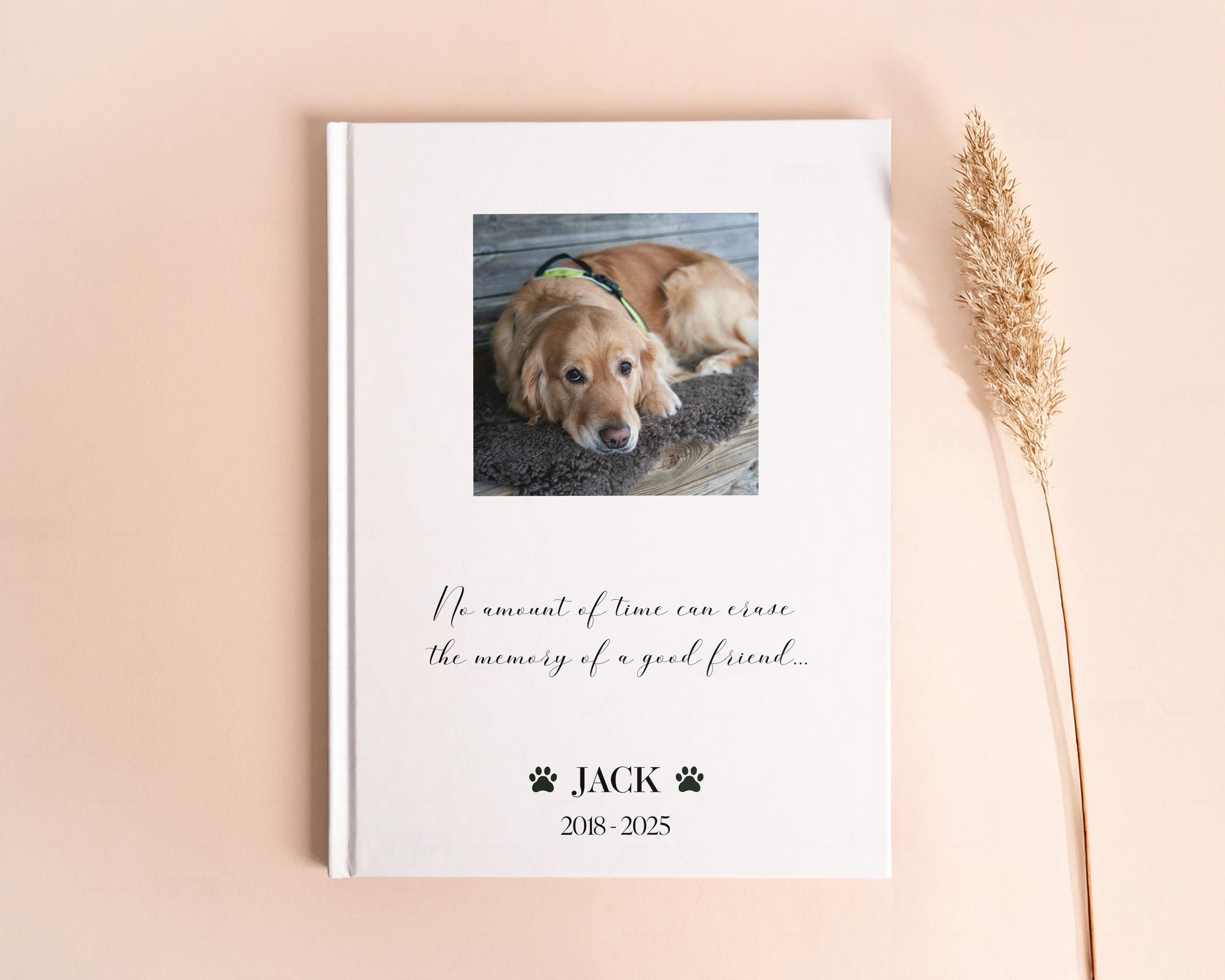 Pet Memorial Photo Book, Loss Of Pet Gift, Loved You Your Whole Life, Gift For Dog Or Cat Owner, Pet Gift, Bereavement Gifts For Loss Of Pet