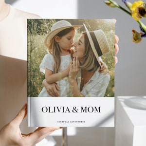 Album fotografico personalizzato, regalo per la mamma da parte del marito, regalo per la festa della mamma da parte di figlia o figlio, album fotografico per la mamma, regalo fotografico personalizzato per la mamma
