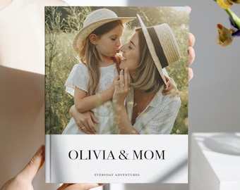 Personalized Photo Album, Gift For Mom From Husband, Mother's Day Gift From Daughter Or Son, Photo Album For Mom, Custom Photo Gift For Mom
