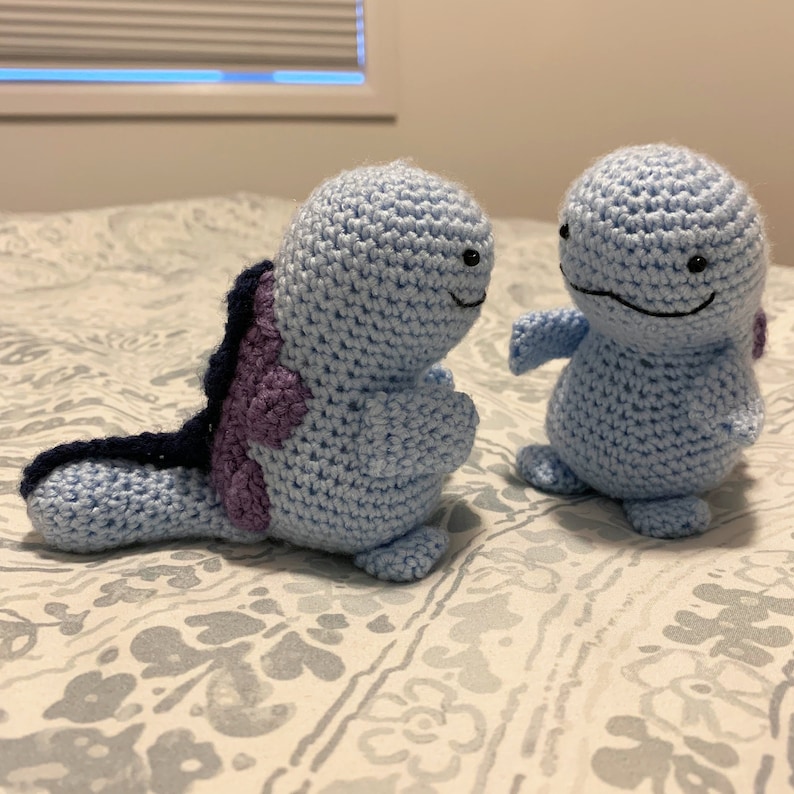 Quagsire Amigurumi CROCHET PATTERN Digital PDF Etsy