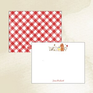 Aquarell Bauernhof Tier Briefpapier, Jungen Dankesnotizen, Jungen Briefpapier, Klassischer Junge Briefpapier, Junge Geburtstag Geschenk, Bauernhof Briefpapier