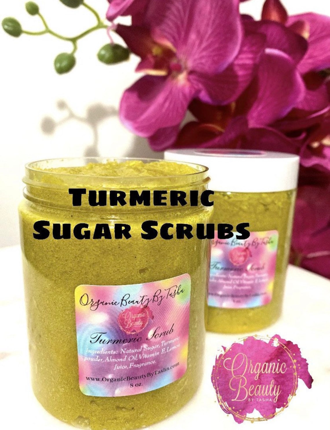 Turmeric Body Scrub Skin Exfoliate Skin Treatment Body Etsy