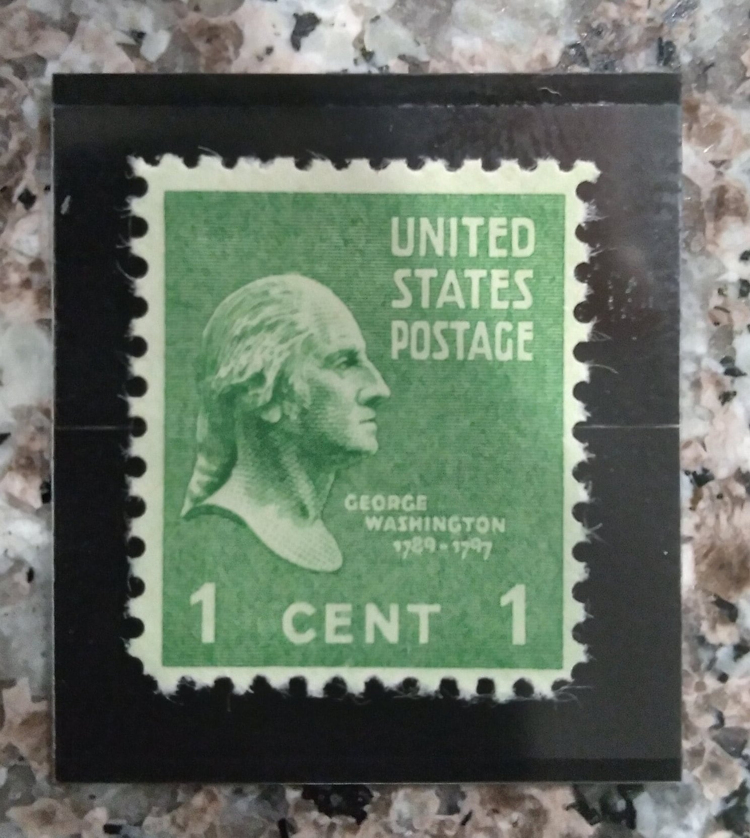One Cent George Washington Stamp - 4j5ksxy