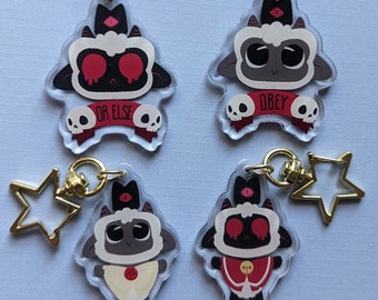 Cult of the Lamb Acrylic Keychains