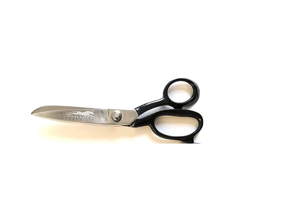 7 Inch Long Heavy Duty Stainless Steel Tailor Scissors Black Handle Fabric  Shears