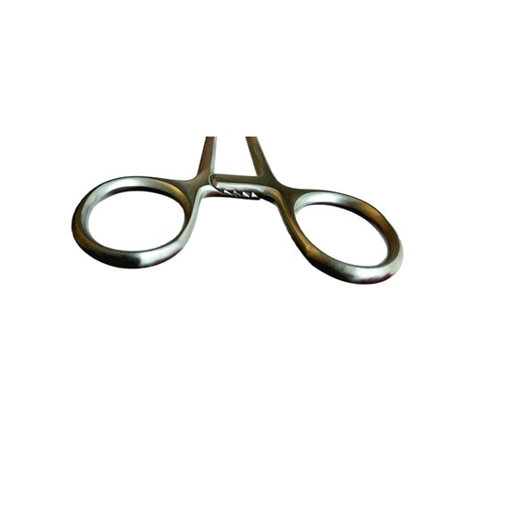Baker Stainless Steel Curved Forceps - Fishing Hook Removal Tool