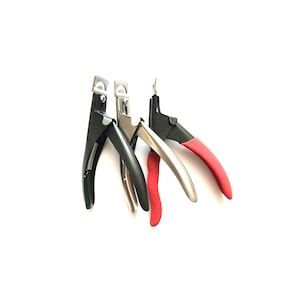 Stainless Steel Acrylic Nail Tip Cutters Cuticle Nail Clipper Trimmers Artificial Fake Gel Nail Remover Manicure Pedicure Nail Trimmers