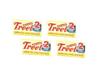 12 Pcs Per Packet Double Edge Disposable Shaving Razor Blades For Straight Cut Throat