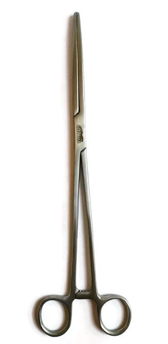 Stainless Steel Outdoor Pliers Straight & Curved 6'' 8'' 10'' 12'' Unhooking Fishing Forceps