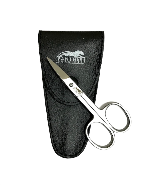 Scissors 9cm curved - blade small tips