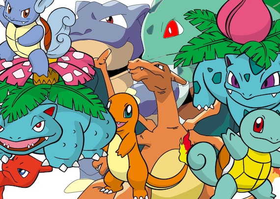 Starter Pokémons Evolved!