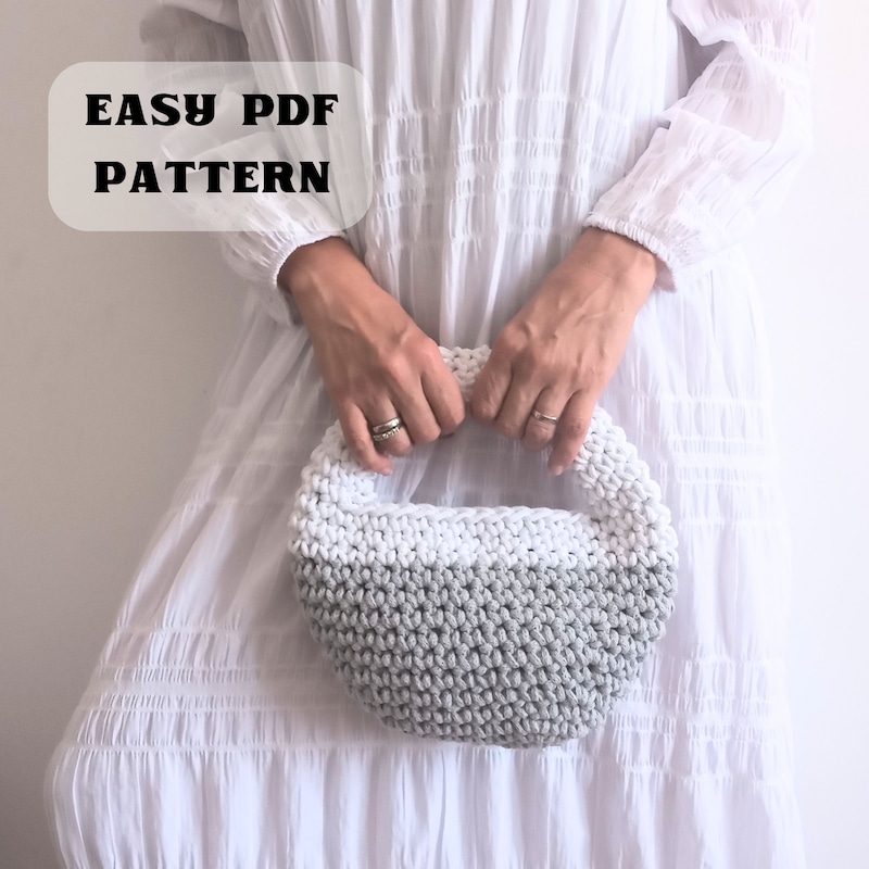 Crochet Hobo Purse Etsy