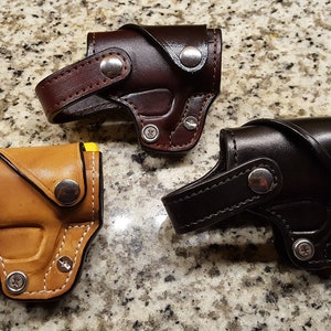 Ruger LCP / LCPII / LCP Max 380 Custom Leather Holster