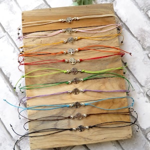 Tree of Life make a wish bracelet | Friendship bracelet | Good luck bracelet | Stocking Filler | Secret Santa Gift