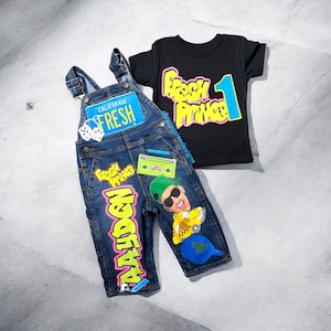 Prince Birthday Overalls| Fresh prince  outfit| Prince of