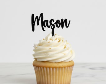 Personalized cupcake toppers | cupcake toppers | acrylic cupcake topper | acrylic cupcake decor | cupcake decor | cake decor | cupcake