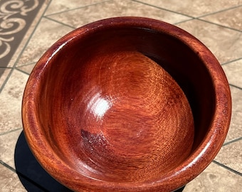 Hand Turned Bloodwood Bowl