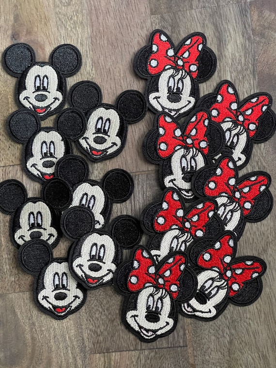 2 Inch-iron on Patch-disney Patches-mickey Mouse-minnie Mouse-disney Gifts- disney Bag-disney Vacation-disney Family Shirts-disney Sweatshirt 