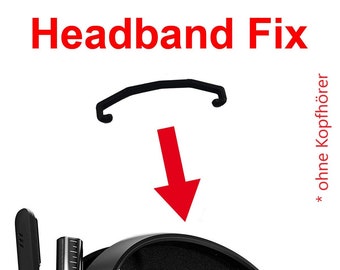 Headband FIX for ASTRO Gaming Headset A50 Gadget black shipping from DE