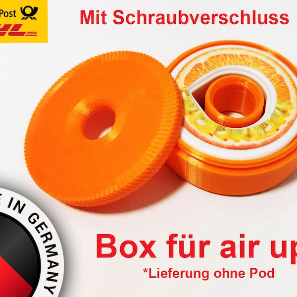 Case für air up Pod Alternative - Aroma Box mit Schraubverschluss - Pod Case Ersatz Transportbox NEU