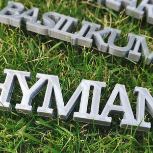 Plant signs, herb signs, plant markers, garden markers, signs for garden herbs in metal look - noble and high-quality