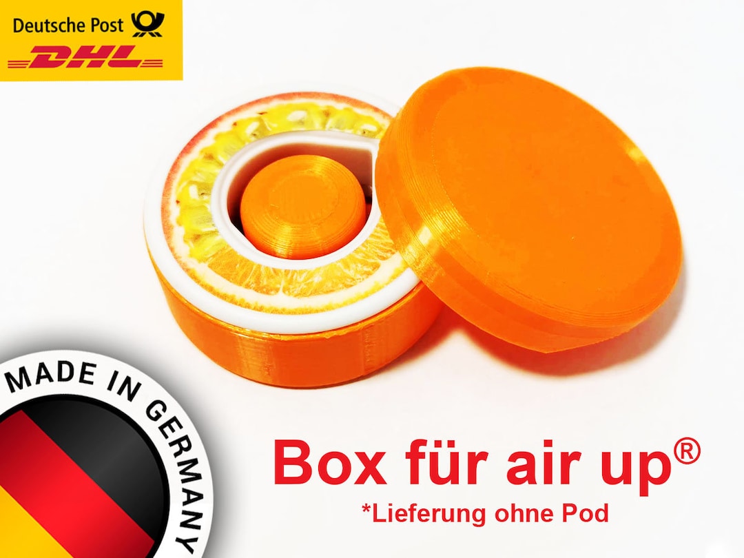 Custodia per air up pod Alternativa Aroma Box pod box Scatola di trasporto  di ricambio della custodia della capsula dell'aroma NUOVO -  Italia