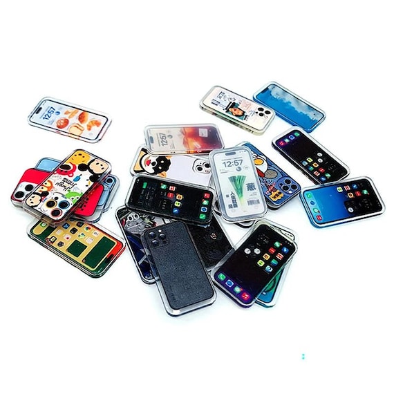 Mini Figuren Für Handy - Smartphone Deko Bastelartikel