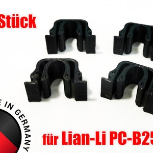 4x retaining clip front panel bracket sockets for Lian-Li LianLi PC-B25S from DE