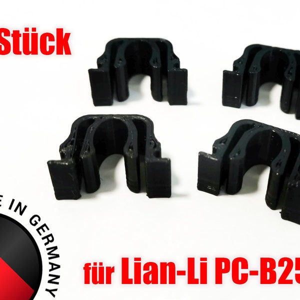 4x Halteclip Clip Frontblende Halterung Buchsen für Lian-Li LianLi PC-B25S aus DE