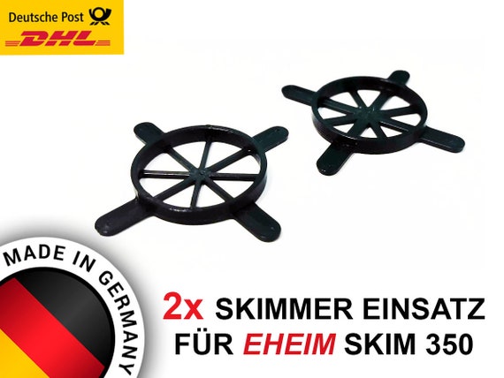 Printbtw 4 Stück Ersatz Garnelenschutz passend für EHEIM Skim 350 Skimmer - Guard Ansaugschutz Garnelen Aquarium Filtereinlauf Ersatzteil