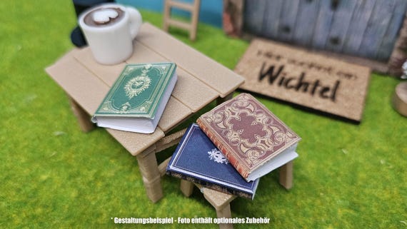 24-teiliges Miniatur-Wichtel-Zubehör Für Puppenhäuser – 1:12 Maßstab, Küchen-Set