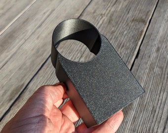 Abdeckung (Cover) in Carbon schwarz für dein "Nuki Smartlock 2.0" Carbon Faser Kunststoff