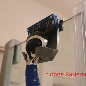 Razor holder, razor hanger, shower